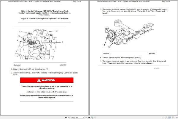 CAT Backhoe Loader 416D B2D Operators Service Manual and Schematics 2