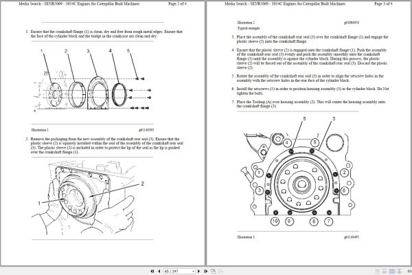 CAT Backhoe Loader 416D BFP Operators Service Manual and Schematics 2