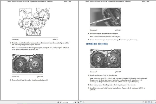 CAT Backhoe Loader 416D CXP Operators Service Manual and Electrical Schematics 2