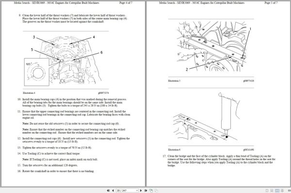 CAT Backhoe Loader 416E MFG Operators Service Manual and Schematics 2