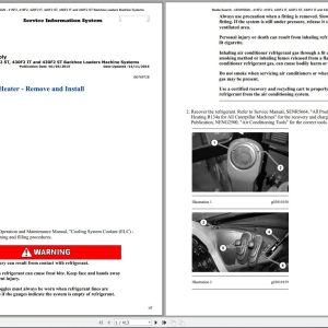 CAT Backhoe Loader 416F2 HWB Operators Service Manual and Schematics 1
