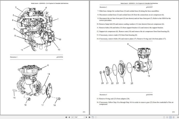 CAT Backhoe Loader 416F2 HWB Operators Service Manual and Schematics 2