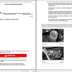 CAT Backhoe Loader 416F2 LYA Operators Service Manual and Schematics 1