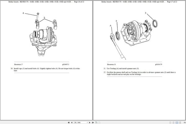 CAT Backhoe Loader 420D BLN Operators Service Manual and Schematics 2