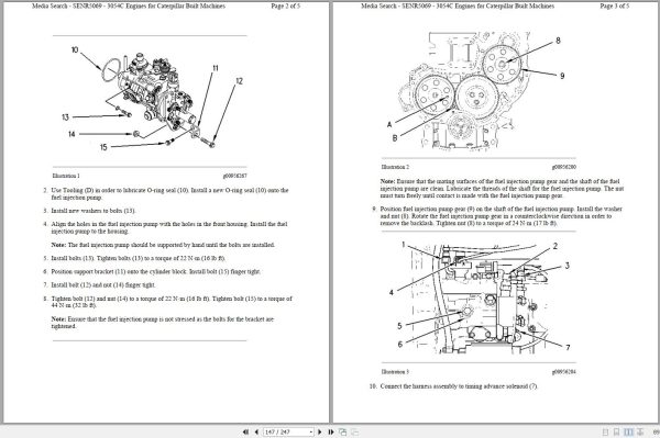 CAT Backhoe Loader 420D HLT Operators Service Manual and Schematics 2