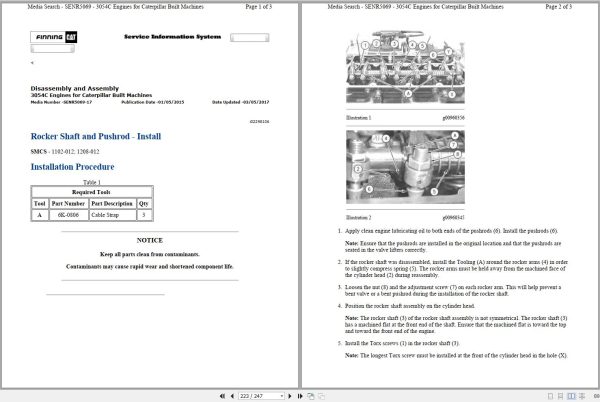CAT Backhoe Loader 420D MBH Operators Service Manual and Schematics 2