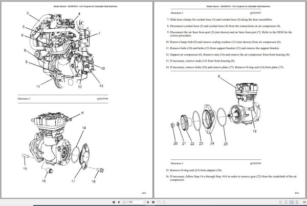 CAT Backhoe Loader 420F2 HWC Operators Service Manual and Schematics 2