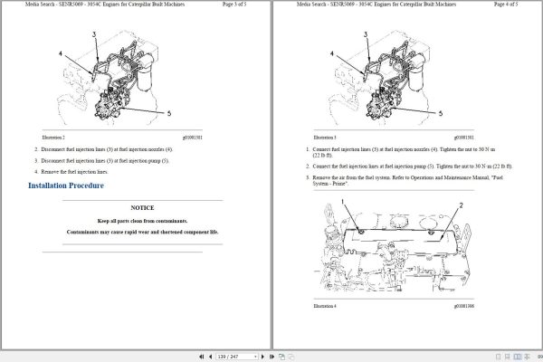 CAT Backhoe Loader 420F2 LBS Operators Service Manual and Schematics 2