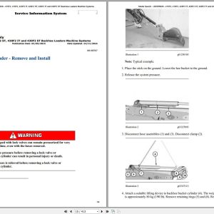 CAT Backhoe Loader 420F2 LYC Operators Service Manual and Schematics 1