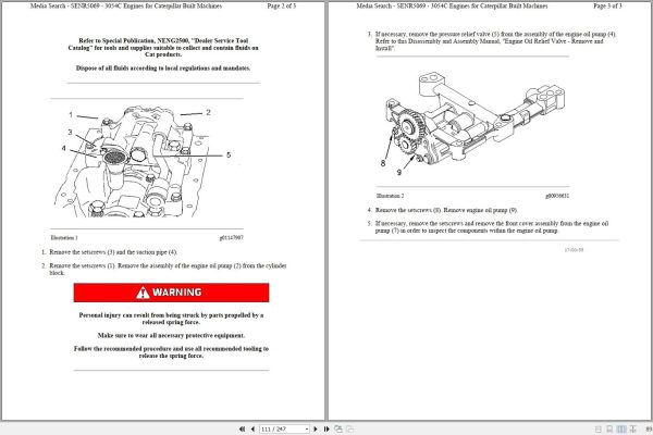 CAT Backhoe Loader 420F2 LYC Operators Service Manual and Schematics 2