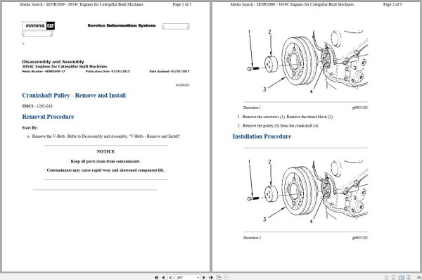 CAT Backhoe Loader 422E DSK Operators Service Manual and Schematics 2