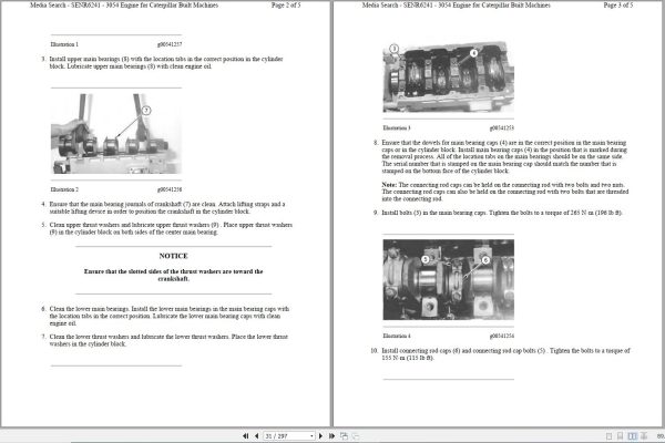 CAT Backhoe Loader 424D CJZ Operators Service Manual and Schematics 2