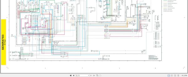 CAT Backhoe Loader 426 7BC Operators Service Manual and Schematics 4