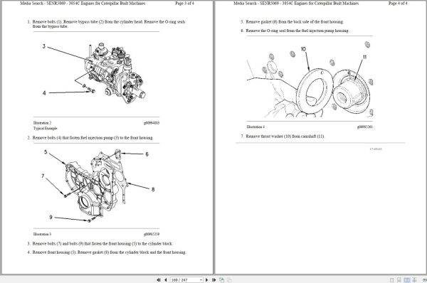 CAT Backhoe Loader 428D BXC Operators Service Manual and Schematics 2