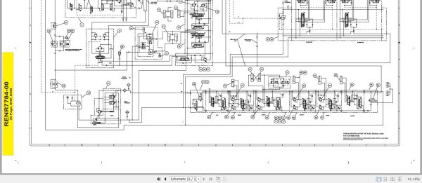CAT Backhoe Loader 428D MBM Operators Service Manual and Schematics 5