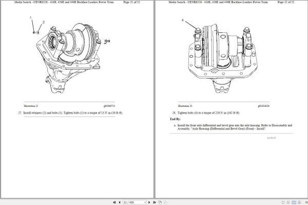 CAT Backhoe Loader 430E MXB Operators Service Manual and Schematics 2