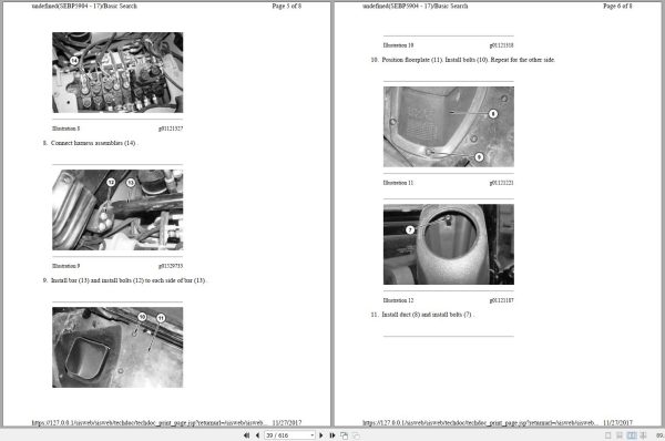CAT Backhoe Loader 430E SWC Operators Service Manual and Schematics 2