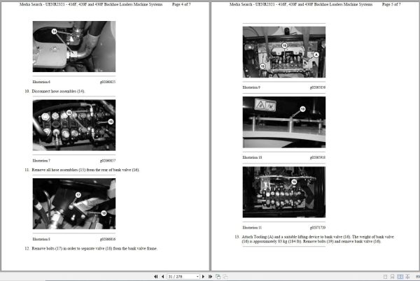 CAT Backhoe Loader 430F LDY Operators Service Manual and Schematics 2