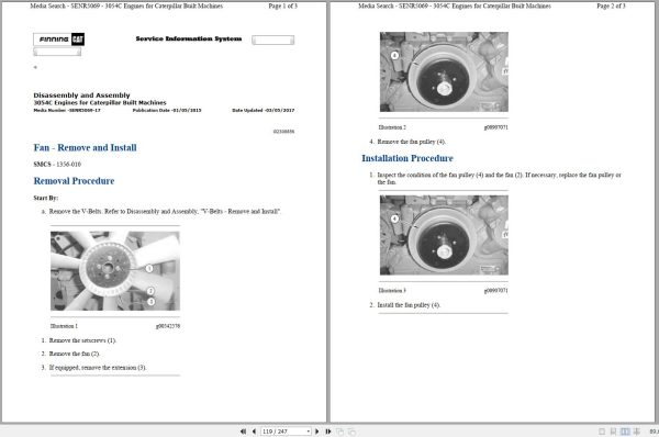 CAT Backhoe Loader 430F LNH Operators Service Manual and Schematics 3