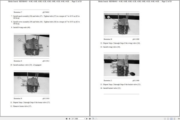 CAT Backhoe Loader 432E BXE Operators Service Manual and Schematics 2