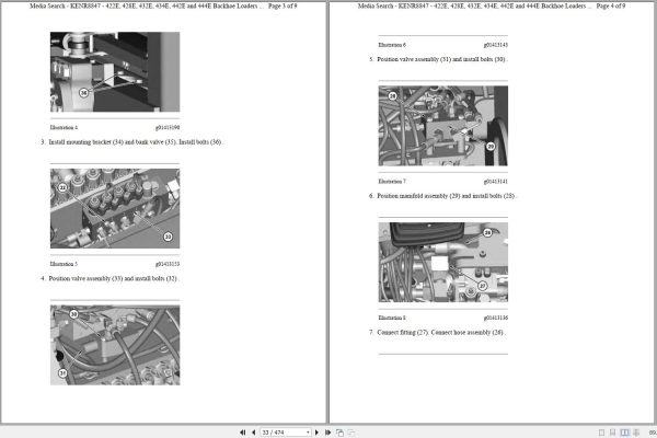 CAT Backhoe Loader 432E JBA Operators Service Manual and Schematics 2