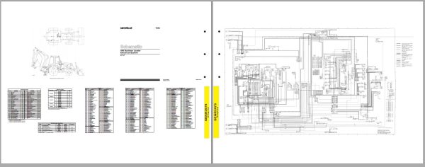 CAT Backhoe Loader 446 6XF Operators Service Manual and Schematics 3