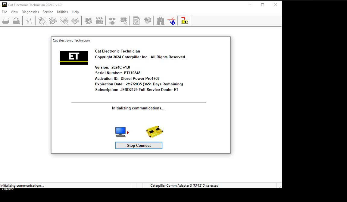 CAT Electronic Technician 2024C Remote Installation 1