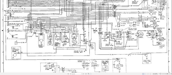 CAT Excavator 215C 4HG Operation Service Manual and Schematics 3