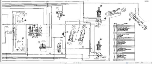 CAT Excavator 215C 4HG Operation Service Manual and Schematics 4