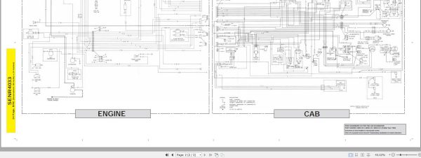 CAT Excavator 225 51U Operation Service Manual and Schematics 3