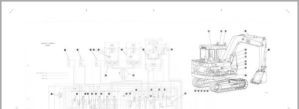 CAT Excavator 307 2PM Operation Service Manual and Schematics 5