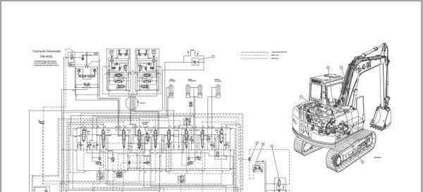 CAT Excavator 312 6GK Operation Service Manual and Schematics 5