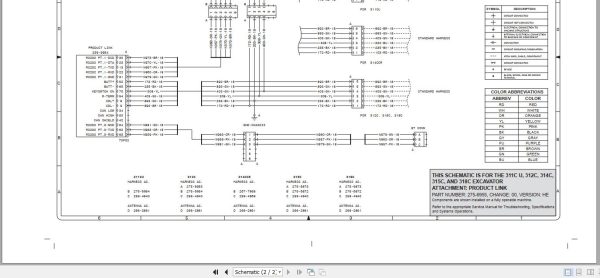 CAT Excavator 312C FDS Operation Service Manual and Schematics 4
