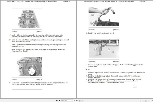CAT Excavator 313C SR WSA Operation Service Manual and Hydraulic Schematics 2