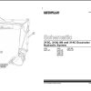 CAT Excavator 313C SR WSA Operation Service Manual and Hydraulic Schematics 3