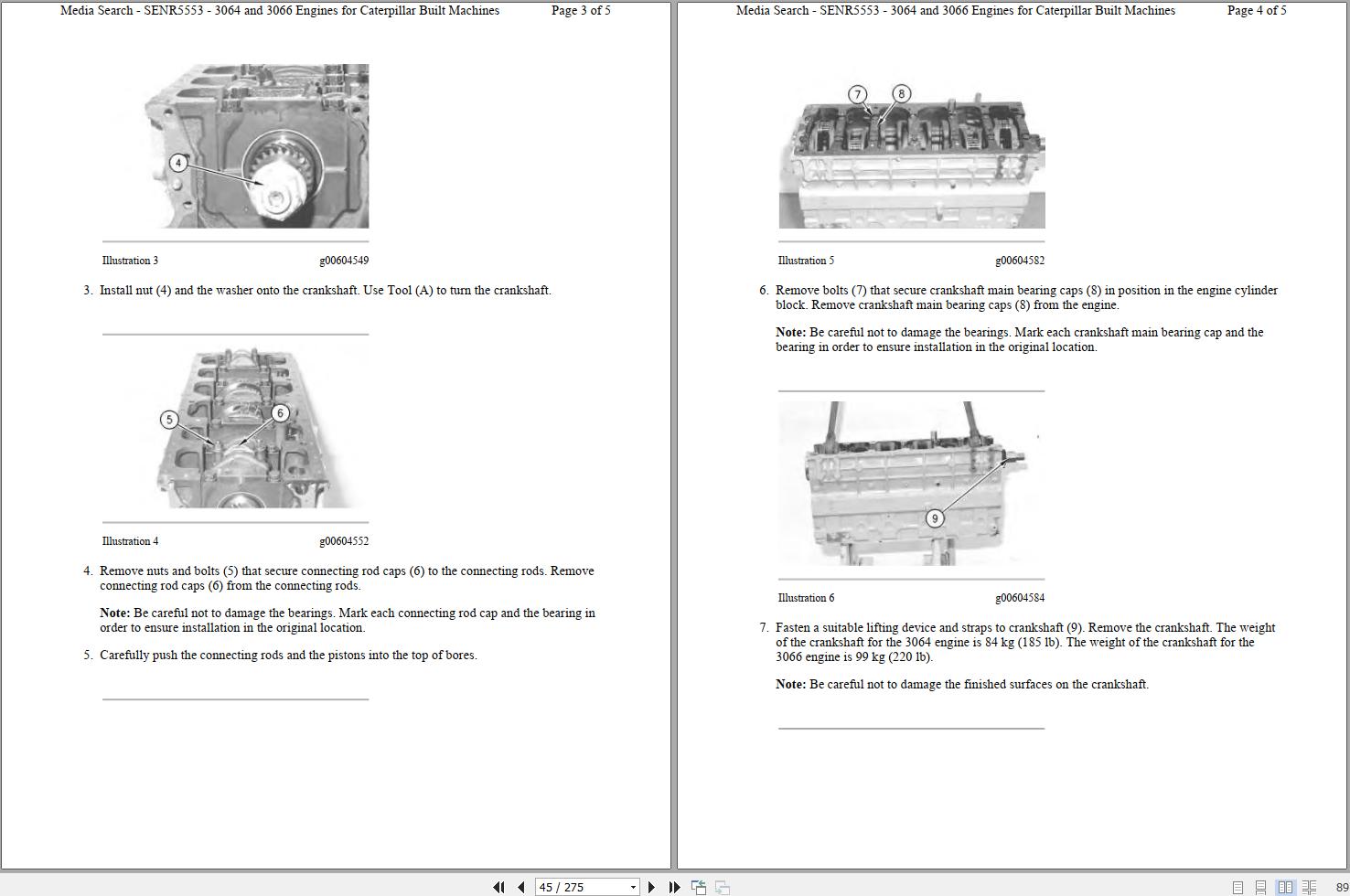 CAT Excavator 314C SNY Operation Service Manual and Schematics 2