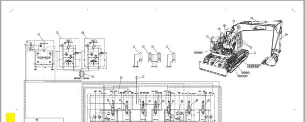CAT Excavator 314C SNY Operation Service Manual and Schematics 5