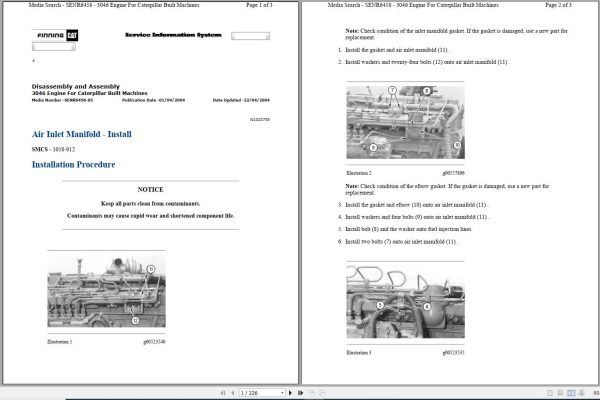 CAT Excavator 315 L 6YM Operation Service Manual and Schematics 2