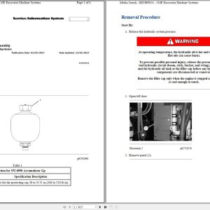 CAT Excavator 316E L YZZ Operation Service Manual and Schematics 1