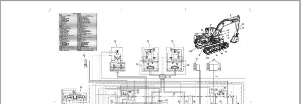 CAT Excavator 318C MDY Operation Service Manual and Schematics 5