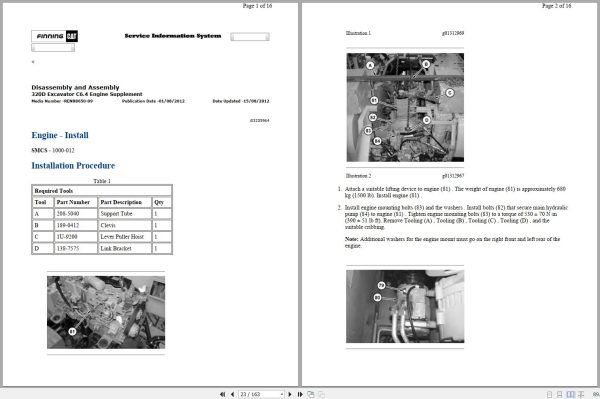 CAT Excavator 320D L KGF Operation Service Manual and Schematics 2
