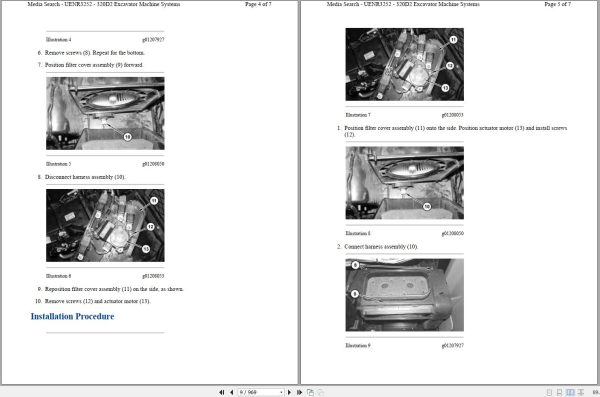 CAT Excavator 320D2 L PBB Operation Service Manual and Schematics 2