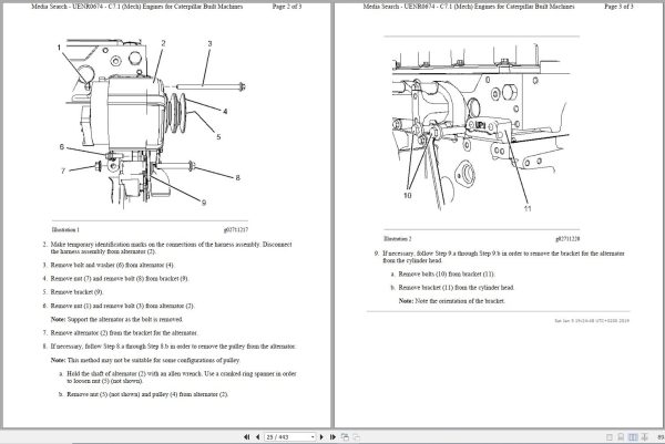 CAT Excavator 320D2 YEA Operation Service Manual and Schematics 2