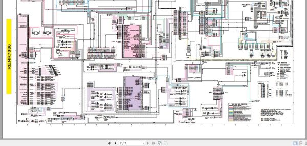 CAT Excavator 322C HEK Operation Service Manual and Schematics 4