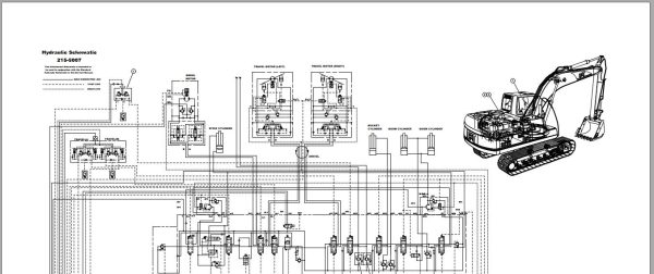 CAT Excavator 322C HEK Operation Service Manual and Schematics 5