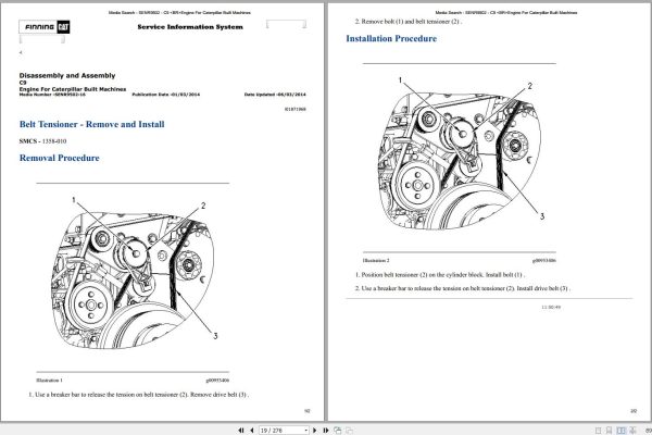 CAT Excavator 330C L CAP Operation Service Manual and Schematics 2