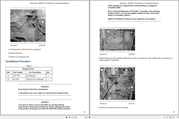 CAT Excavator 330C L DKY Operation Service Manual and Schematics 2