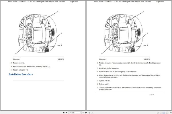 CAT Excavator 345B L 4SS Operation Service Manual and Schematics 2