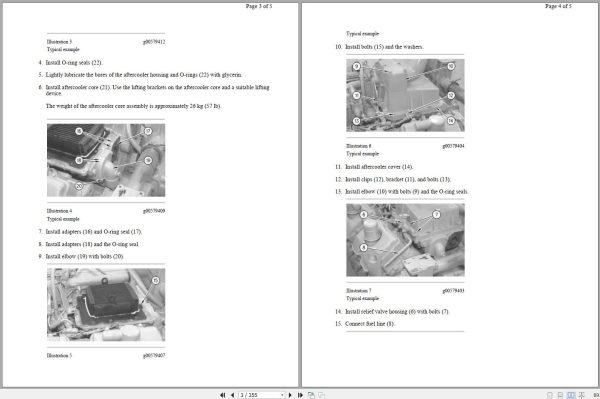 CAT Excavator 5110B AAK Operation Service Manual and Schematics 2