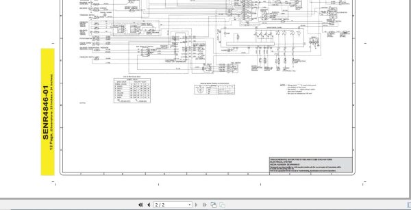 CAT Excavator E110B 5GK Operation Service Manual and Schematics 4